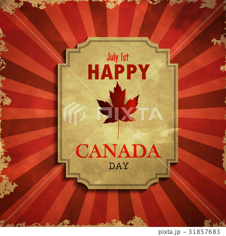 Vector illustration of Happy Canada Day. Vector illustration of Happy Canada Day. 31857683