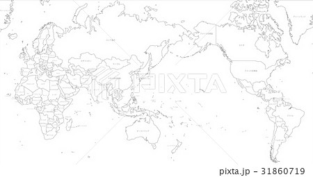 世界の国々白名称 31860719