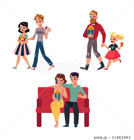 People go to cinema, movie with popcorn, drinks People go to cinema, movie with popcorn, drinks 31862063