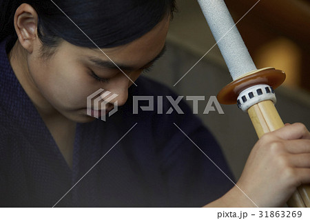 剣道ガール 悩み ポートレート 剣道ガール 悩み ポートレート 31863269