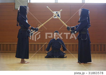 部活動イメージ　剣道　試合 31863578