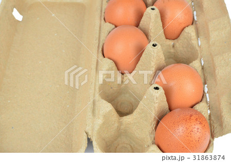 Open Box of Eggs 31863874