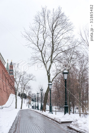 Alexandrovsky Garden, Moscow Kremlin, Russia. 31865482