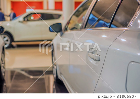 New cars at dealer showroom New cars at dealer showroom 31866807