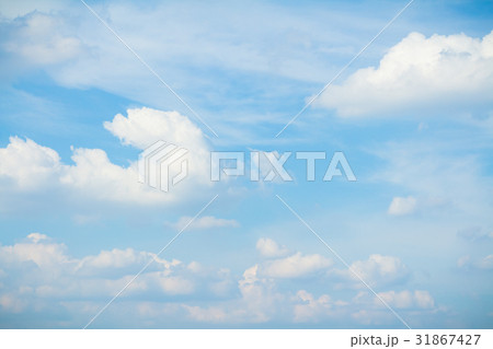 blue sky and clouds in good weather days 31867427