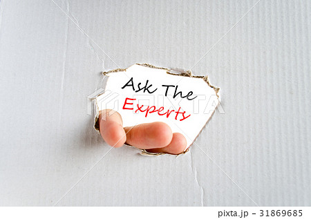 Ask the experts text concept Ask the experts text concept 31869685