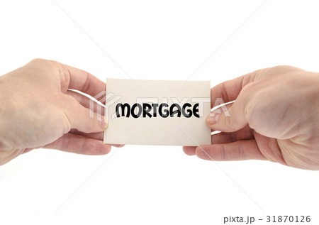 Mortgage text concept 31870126