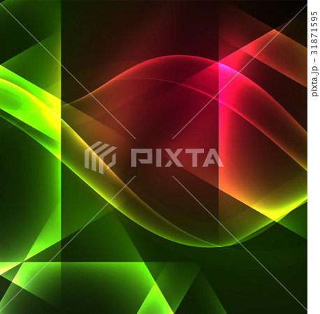 Glowing geometric shapes Glowing geometric shapes 31871595