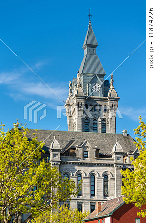 Erie County Hall, a historic city hall and 31874226