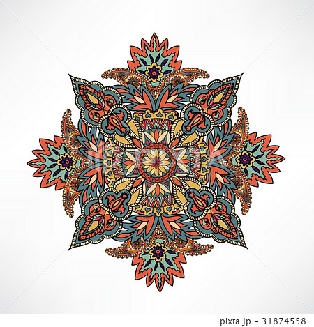 Arabic flower ornamental background Floral pattern Arabic flower ornamental background Floral pattern 31874558