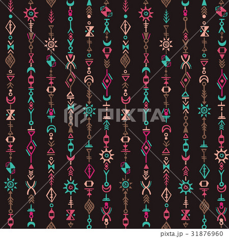 boho hand drawn seamless pattern eps8 boho hand drawn seamless pattern eps8 31876960