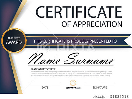 Purple Elegance horizontal certificate with Vector Purple Elegance horizontal certificate with Vector 31882518