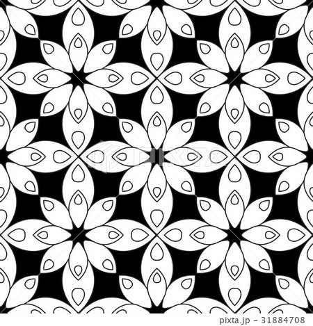Doodles mandala seamless pattern Doodles mandala seamless pattern 31884708