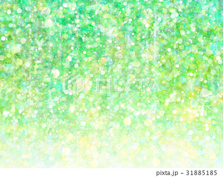 キラキラ背景14 緑 のイラスト素材