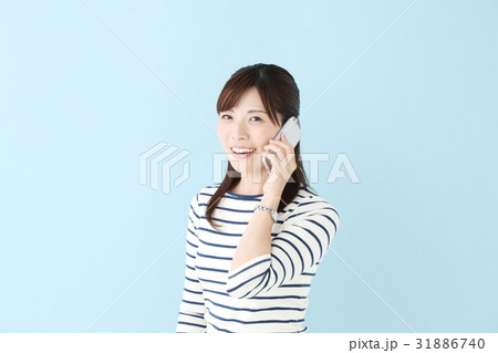 女性・ブルーバック 31886740