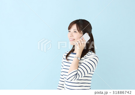 女性・ブルーバック 31886742