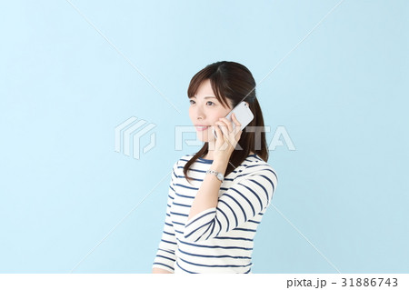 女性・ブルーバック 31886743