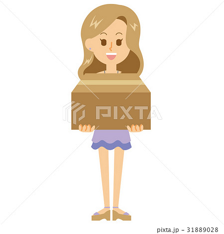 15シリーズ_今時の若い女性_ダンボール 31889028