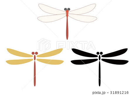 トンボのイラスト素材
