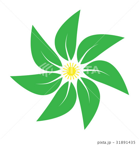 Mandala of leaves 31891435