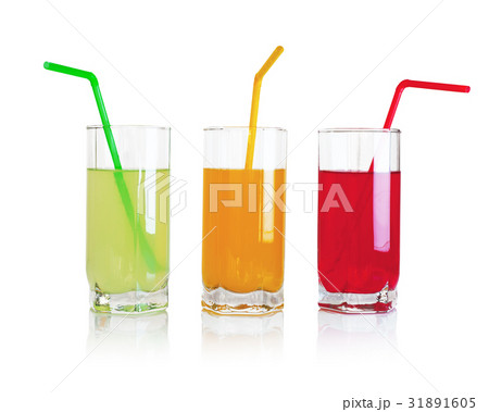 Set of fruit drinks 31891605