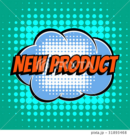 New product comic book bubble text retro style 31893468