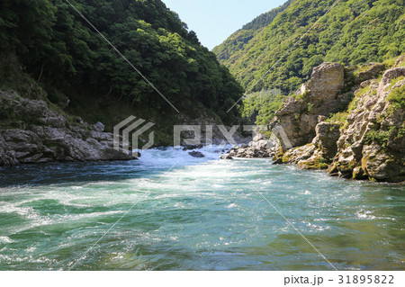 徳島県三好市　小歩危峡 31895822