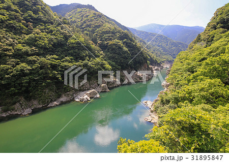 徳島県三好市 小歩危峡 徳島県三好市 小歩危峡 31895847