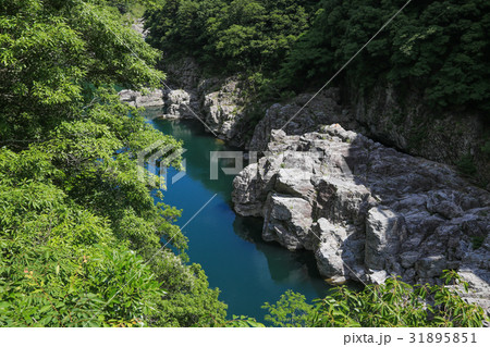 徳島県三好市 小歩危峡 徳島県三好市 小歩危峡 31895851