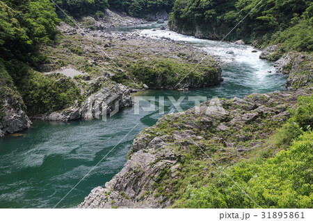 徳島県三好市　小歩危峡 31895861