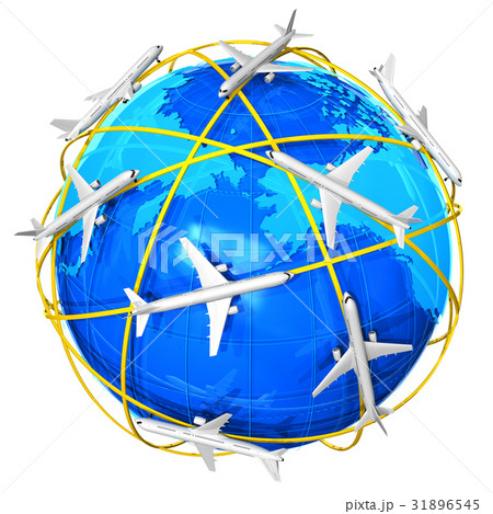 International air travel concept 31896545