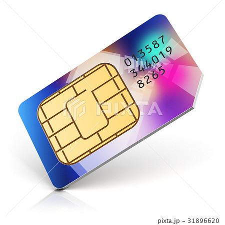 Color SIM card 31896620