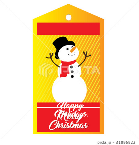 Christmas label 31896922