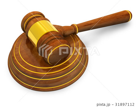 Wooden gavel 31897112