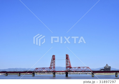筑後川昇開橋 快晴 筑後川昇開橋 快晴 31897297