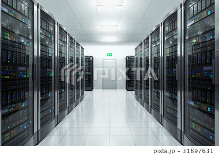 Server room in datacenter Server room in datacenter 31897631
