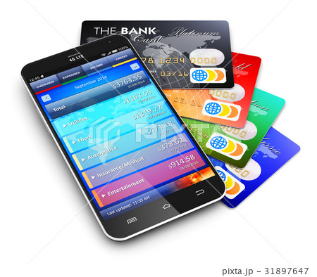 Mobile banking and finance concept Mobile banking and finance concept 31897647