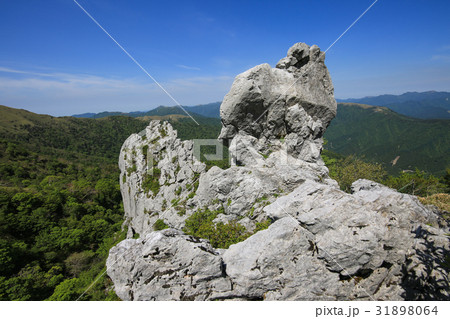 徳島県三好市　剣山　御塔石 31898064
