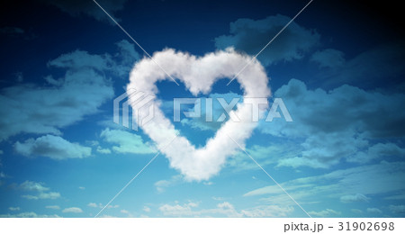 Romantic concept with clouds on sky 31902698