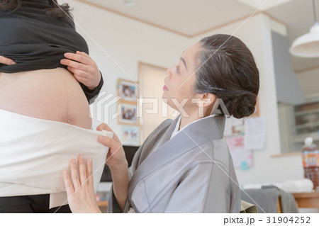 woman during pregnancy or shortly after childbirth 31904252