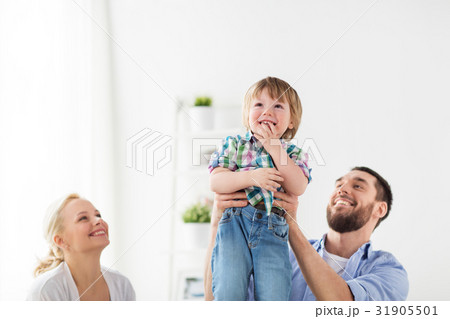 happy family at home happy family at home 31905501