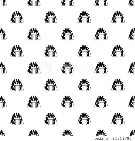 Mine in mountain pattern vector 31911799