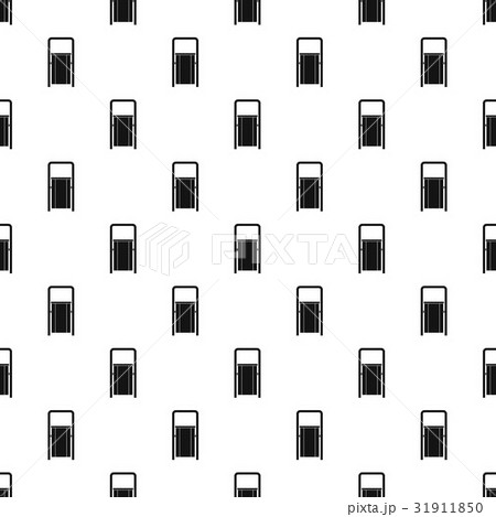Public garbage bin pattern vector 31911850