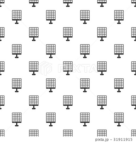 Solar panel pattern vector 31911915