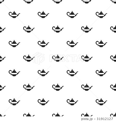 Teapot pattern vector Teapot pattern vector 31912127