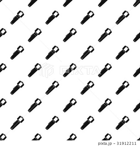 Hand flashlight pattern vector Hand flashlight pattern vector 31912211