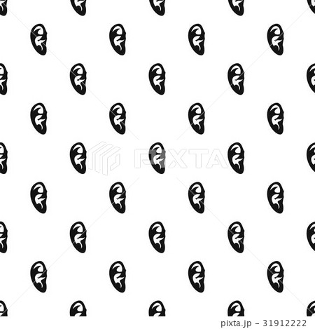 Ear pattern vector Ear pattern vector 31912222