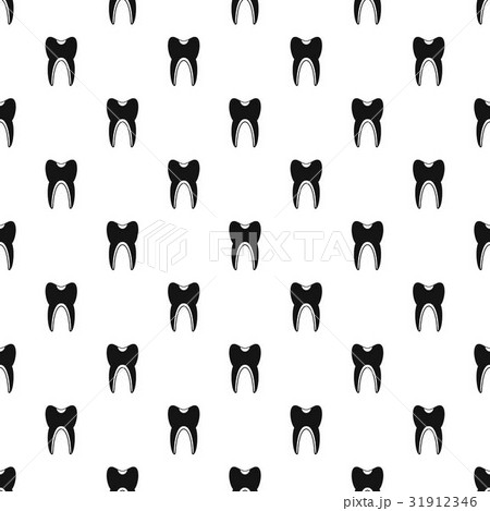 Tooth pattern vector 31912346