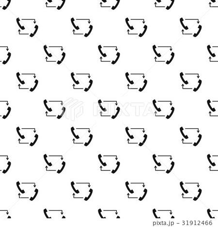 Handsets with arrows pattern vector 31912466