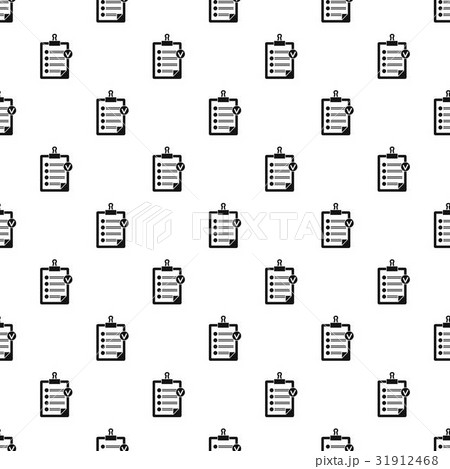 Check list pattern vector 31912468